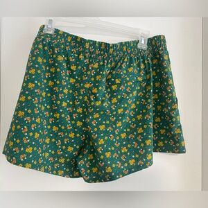 Toad&Co Green Floral Women's Shorts